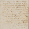 Beall, Samuel. Williamsburg. To General Morgan