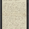 Autograph letter signed to Emma Taylor, 23 March 1879