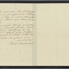 Autograph letter signed to Emma Taylor, 23 March 1879