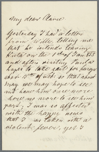 Antonia Clairmont manuscript material
