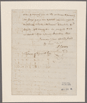Gerry, Elbridge. Cambridge. To Fulwar Skipwith