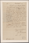 Huntington, Samuel. Norwich. To U. S. Treasurer