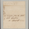 Izard, Ralph. Paris. To South Carolina Delegates to Congress