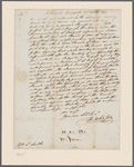 Johnson, Thomas. Annapolis. To Col. Samuel Smith
