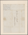Johnson, Thomas. Annapolis. To Col. Samuel Smith