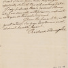 Lee, Richard Henry. Stafford County, Virginia. To Robert Lee
