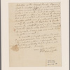 Livingston, Walter. Albany. To Captain Nicholas Marselis