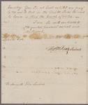 McKean, Thomas. Philadelphia. To John Laurens