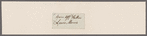 Morris, Lewis. Clipped signature