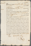 Bill of sale for un Negro Bozal