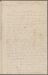Febiger, Christian. Springfield. To General Morgan
