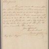 Gates, Horatio. Hillsborough. To Brigadier General Morgan