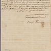 Harrison, Benjamin. In Council. To Brigadier General Morgan