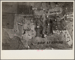Illustrated map by children in the school at Arthurdale, West Virginia