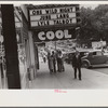 Street scene showing movie theater, probably in the vicinity of Lancaster, Ohio
