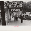 Street scene showing movie theater, probably in the vicinity of Lancaster, Ohio