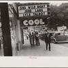 Street scene showing movie theater, probably in the vicinity of Lancaster, Ohio