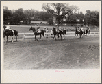 Parading at horse race, Lancaster, Ohio