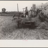 Threshing wheat in central Ohio