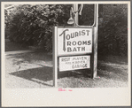 Tourist home sign, central Ohio