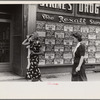 Drugstore window, Newark, Ohio