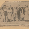 The cast of the stage production School Boys and Girls [B.F. Keith's Theatre] as published in the Cincinnati Commercial, December 24, 1911