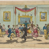 Le Moulinet, or practising quadrille dancing at home for fear of accidents at the ball