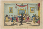 Le Moulinet, or practising quadrille dancing at home for fear of accidents at the ball