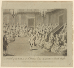 A view of the ball at St. James's on her Majesty's birth night