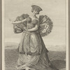 Habit of a young woman of Otaheite dancing