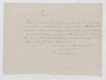 Receipt for the slave of citizen Jose Custodiu de Misquita