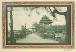 In Peking's Public Gardens (A Forbidden City Tower).