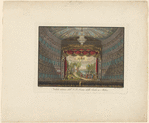 Veduta interna dell'I. R. Teatro della Scala in Milano