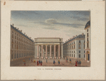 Vue du Théâtre Italien