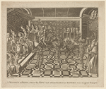 A Masque at Paris, where the King and others dressed as satyrs were in great danger