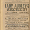 Queen's Theatre, Edinburgh playbills