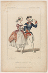 Academie Royale de Musique. Melles Fuoco et Maria dans Ozaï