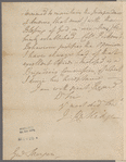 Rutledge, John. Cheraws. To General Morgan