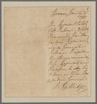 Rutledge, John. Cheraws. To Col. Harden