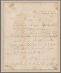 Tarleton, Banastre. Near Turkey Creek. To General Morgan