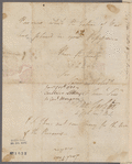 Tarleton, Banastre. Near Turkey Creek. To General Morgan