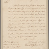 Tilghman, Tench. Philadelphia. To Colonel Morgan