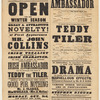 Adelphi, Theatre Royal playbills, 1864-1866: portfolio