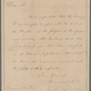 Tilghman, Tench. Monmouth Town. To Colonel Morgan