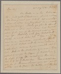 Throustons, C.M. To General Morgan