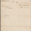 Washington, George. Hopewell Township. To Colonel Morgan