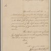 [Washington, George.] New York. To General Morgan