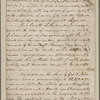 Washington, George. Philadelphia. To Presley Neville