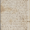 Washington, George. Philadelphia. To Presley Neville