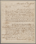 Washington, George. Philadelphia. To General Morgan